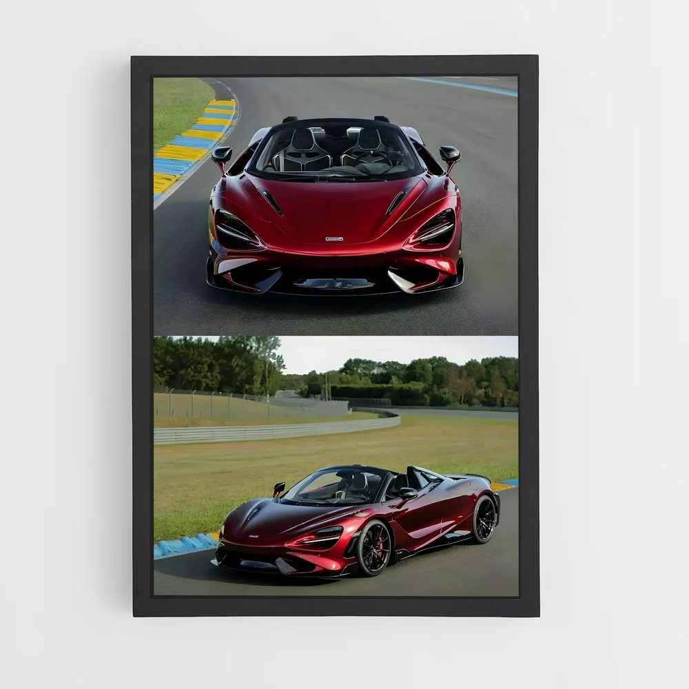 Poster magnifique lt araignée – affiche Mclaren (vue 2)